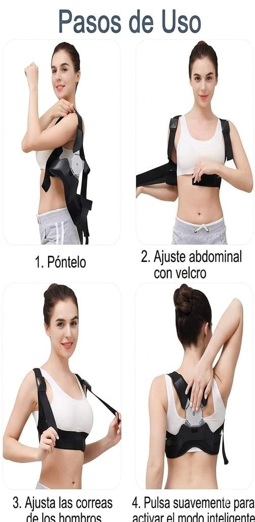 Corrector de Postura Inteligente™ – Mejora tu Espalda y Tu Presencia