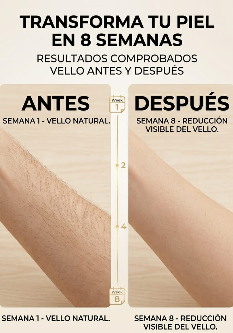 Depilador Láser IPL™/ Piel de seda sin irritación
