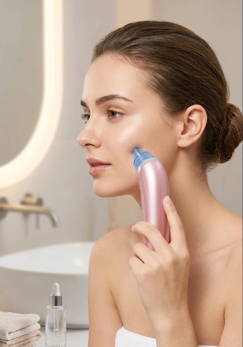 Extractor de Puntos Negros Pro™ – Limpieza Facial Profunda Desde Casa